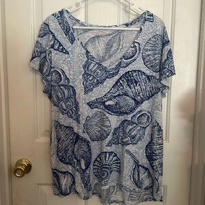 Lilly Pulitzer Shell Print T-shirt